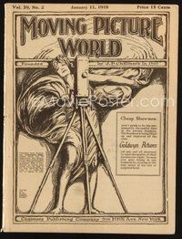 2m071 MOVING PICTURE WORLD exhibitor magazine January 11, 1919 Harold Lloyd, first Little Women!