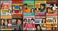 2m052 LOT OF 40 SCREEN STORIES MAGAZINES '76-79 John Travolta, Elvis Presley & lots more!