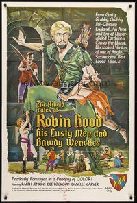 2p216 EROTIC ADVENTURES OF ROBIN HOOD 1sh '69 Uschi Digard, art of lusty men & bawdy wenches!