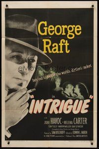 2p398 INTRIGUE 1sh '47 George Raft in the Shanghai underworld with 2 dangerous women!