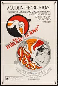2p538 MIRACLE OF LOVE 1sh '67 Das wunder der Liebe, German guide to sex!