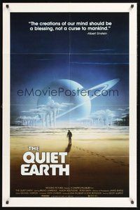 2p710 QUIET EARTH 1sh '85 New Zealand post-apocalyptic sci-fi, Bruno Lawrence!