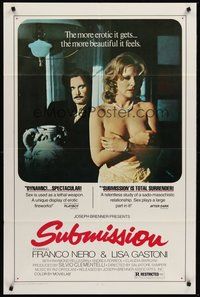 2p772 SCANDAL 1sh '78 Salvatore Samperi's Scandalo, Submission, topless Lisa Gastoni!