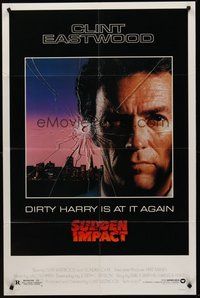 2p858 SUDDEN IMPACT 1sh '83 Clint Eastwood is at it again as Dirty Harry, great image!