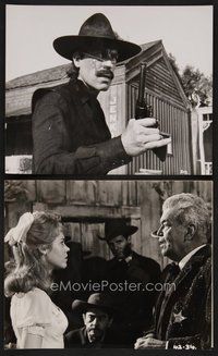 2r482 CAT BALLOU 2 8x10 stills '65 close up Lee Marvin w/gun, sexy Jane Fonda!