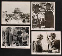 2r138 DI 10 8x10 stills '57 great images of U.S. Marine Corps Drill Instructor Jack Webb!
