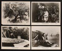 2r114 MONSTER FROM GREEN HELL 11 8x10 stills '57 cool images of wacky mammoth monster hunting man!
