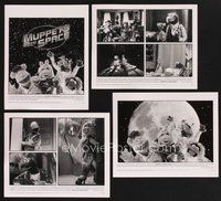 2r241 MUPPETS FROM SPACE 7 8x10 stills '99 cool images of Kermit, Miss Piggy, Fozzie Bear & Animal!