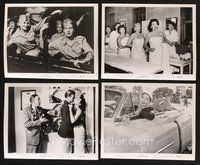 2r100 NEVER WAVE AT A WAC 12 8x10 stills '53 sexy Rosalind Russell & Marie Wilson!