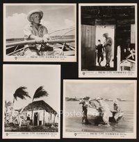 2r291 OLD MAN & THE SEA 5 8x10 stills '58 great images of Spencer Tracy in Hemingway's classic!