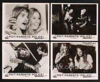 2r212 POT PARENTS POLICE 8 8x10 stills '74 Phillip Pine, Robert Mantell, Madelyn Keen, drugs!