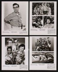 2r389 REVENGE OF THE NERDS II 4 8x10 stills '87 Robert Carradine, Curtis Armstrong, Anthony Edwards