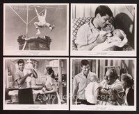 2r263 ROCK-A-BYE BABY 6 8x10 stills '58 wacky Jerry Lewis w/infant, Connie Stevens!