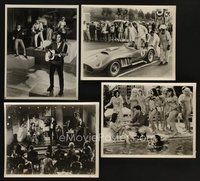 2r400 SPINOUT 4 8x10 stills '66 Elvis Presley in race car, playing guitar & at pool w/sexy girls!