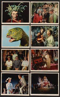 2r630 7 FACES OF DR. LAO 8 color Eng/US 8x10 stills '64 Tony Randall has many faces, Barbara Eden!