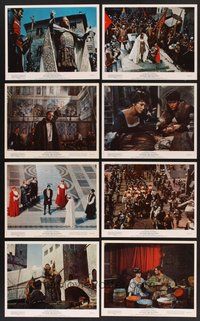 2r634 AGONY & THE ECSTASY 8 color 8x10 stills '65 great images of Charlton Heston & Rex Harrison!