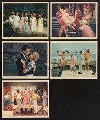 2r851 ATHENA 5 color 8x10 stills '54 Jane Powell, Edmund Purdom, Debbie Reynolds, Vic Damonev