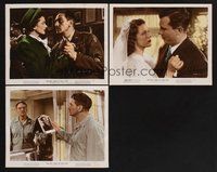 2r934 BEST YEARS OF OUR LIVES 3 color 8x10 stills '47 William Wyler, Myrna Loy, Fredric March
