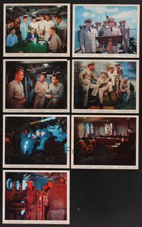 2r819 CAINE MUTINY 7 color 8x10 stills '54 Bogart, Jose Ferrer, Van Johnson & Fred MacMurray!