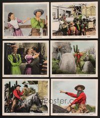 2r597 CURTAIN CALL AT CACTUS CREEK 10 color 8x10 stills '50 Donald O'Connor & pretty Gale Storm!