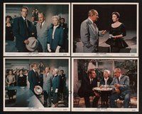 2r907 LUCY GALLANT 4 color 8x10 stills '55 Jane Wyman, Charlton Heston, Claire Trevor, Demarest