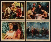 2r909 PAJAMA GAME 4 color 8x10 stills '57 sexy Doris Day & the cast of the Broadway play!