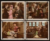 2r913 ROXIE HART 4 color 8x10 stills '42 William Wellman, Ginger Rogers, Adolphe Menjou, Chicago!
