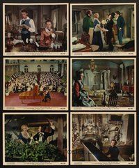 2r844 SONG WITHOUT END 6 color 8x10 stills '60 Dirk Bogarde as Franz Liszt, Genevieve Page, Capucine