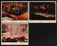 2r957 ST. VALENTINE'S DAY MASSACRE 3 color 8x10 stills '67 shocking event of America's lawless era!