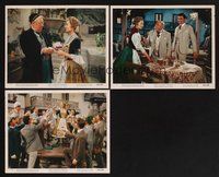 2r959 STUDENT PRINCE 3 color 8x10 stills '54 pretty Ann Blyth, Edmund Purdom, romantic musical!