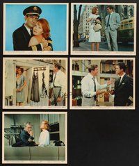 2r878 SUNDAY IN NEW YORK 5 color 8x10 stills '64 Rod Taylor, sexy Jane Fonda, Robert Culp