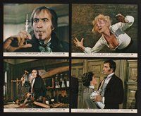 2r755 I, MONSTER 8 color English FOH LCs '71 Christopher Lee & Peter Cushing. Dr. Jekyll & Mr. Hyde