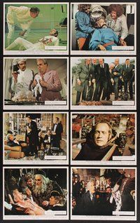 2r806 THEATRE OF BLOOD 8 color English FOH LCs '73 Vincent Price can't handle criticism!