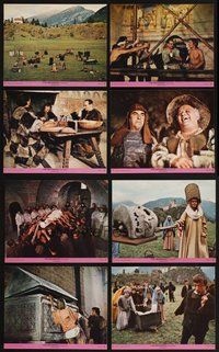 2r701 DECAMERON 8 8x10 mini LCs '71 Pier Paolo Pasolini's Italian comedy!