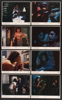 2r748 FLY 8 8x10 mini LCs '86 David Cronenberg sci-fi remake, Jeff Goldblum, Geena Davis!