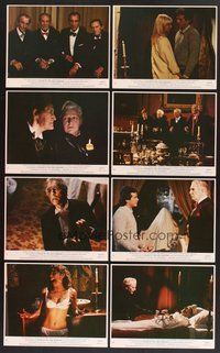 2r754 HOUSE OF THE LONG SHADOWS 8 8x10 mini LCs '83 Vincent Price, Cushing, Carradine & Chris Lee!