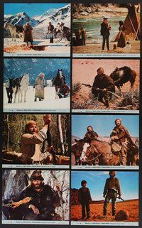 2r758 JEREMIAH JOHNSON 8 8x10 mini LCs '72 Robert Redford as trapper, directed by Sydney Pollack!
