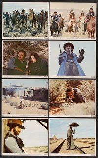 2r773 MAN WHO LOVED CAT DANCING 8 8x10 mini LCs '73 Sarah Miles, bearded Burt Reynolds in action!