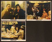 2r949 MURDER BY DEATH 3 8x10 mini LCs '76 Peter Sellers, Maggie Smith, Peter Falk, David Niven!