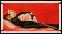 2s244 FLAME OF NEW ORLEANS linen special 12x23 '41 best art of Marlene Dietrich by Alberto Vargas!