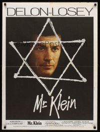 2t487 MR. KLEIN French 23x32 '76 image of Jewish art dealer Alain Delon, directed by Joseph Losey!