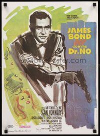 2t503 DR. NO French 15x21 R70s great different art of Sean Connery as James Bond 007!