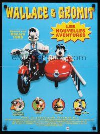 2t523 WALLACE & GROMIT: THE AARDMAN COLLECTION French 15x21 '96 animated short film festival!