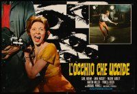 2t408 PEEPING TOM Italian photobusta R60s Michael Powell voyeur classic, screaming Anna Massey!