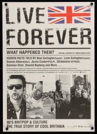 2t556 LIVE FOREVER Japanese '03 Oasis' Noel & Liam Gallagher, Blur, Massive Attack, Britpop scene!