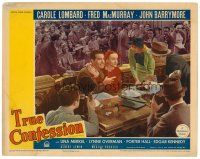 2t169 TRUE CONFESSION LC '37 Carole Lombard & Fred MacMurray are photographed in courtroom!
