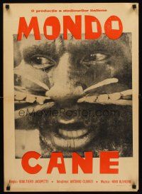 2t280 MONDO CANE Romanian '62 classic early Italian shocumentary, cool image of native!