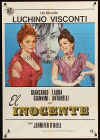 2t333 INNOCENT Spanish '76 Luchino Visconti's final movie, L'innocente, Giannini, Antonelli!