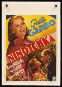 2w063 NINOTCHKA Belgian R50s different art of Greta Garbo & Melvyn Douglas, Ernst Lubitsch!