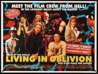 2w326 LIVING IN OBLIVION British quad '95 Steve Buscemi, Tom DiCillo, the film crew from Hell!